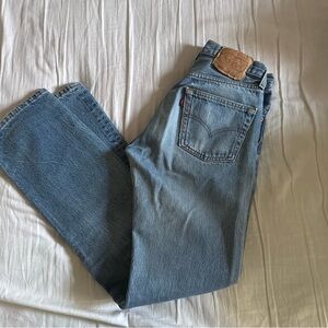 Vintage Levi’s 501s jeans